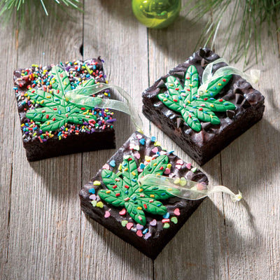 Cannabis Brownie Ornaments - Femail Creations