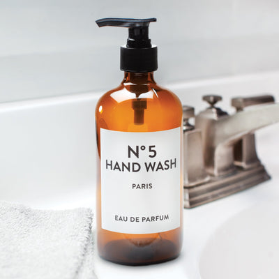 No. 5 Hand Wash Bottle - Femail Creations